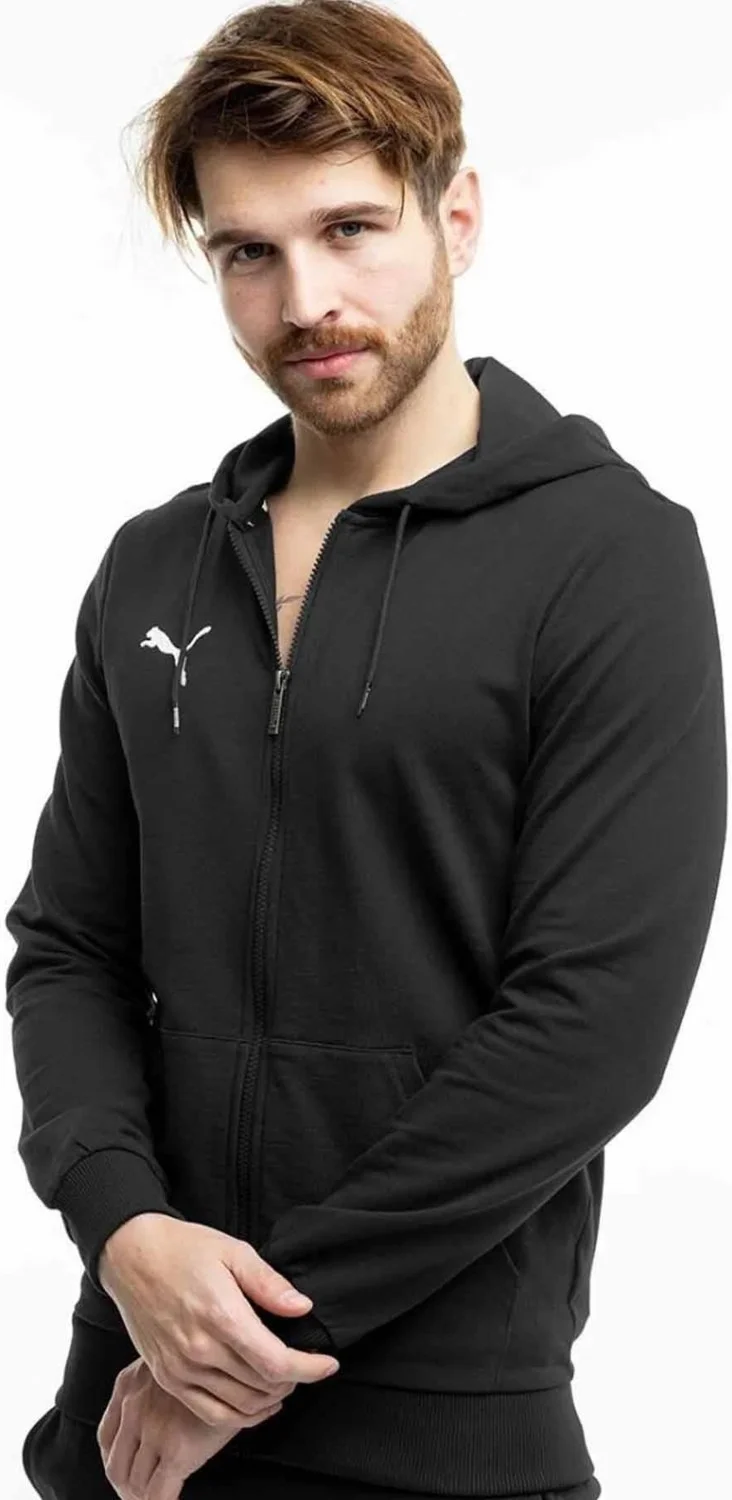 PUMA Men's Tracksuit Cotton Fabric Men's Tracksuit PMR1201 Black