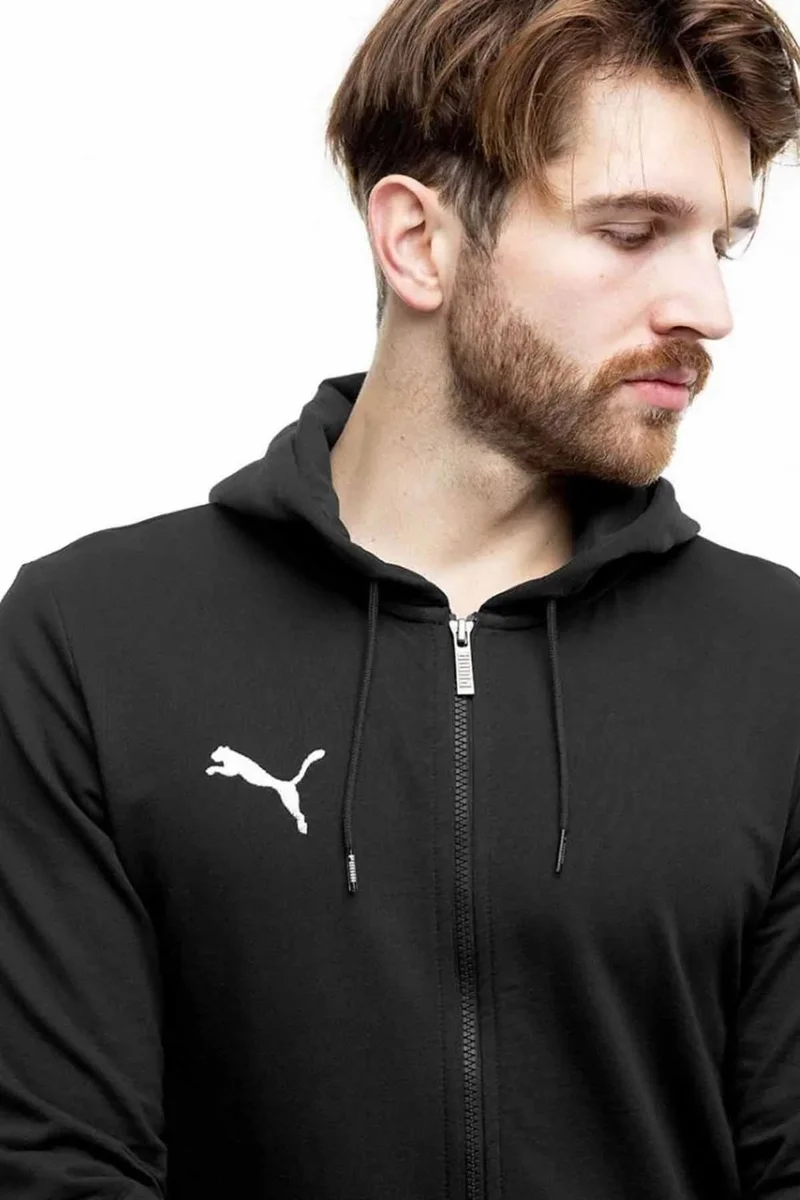 PUMA Men's Tracksuit Cotton Fabric Men's Tracksuit PMR1201 Black