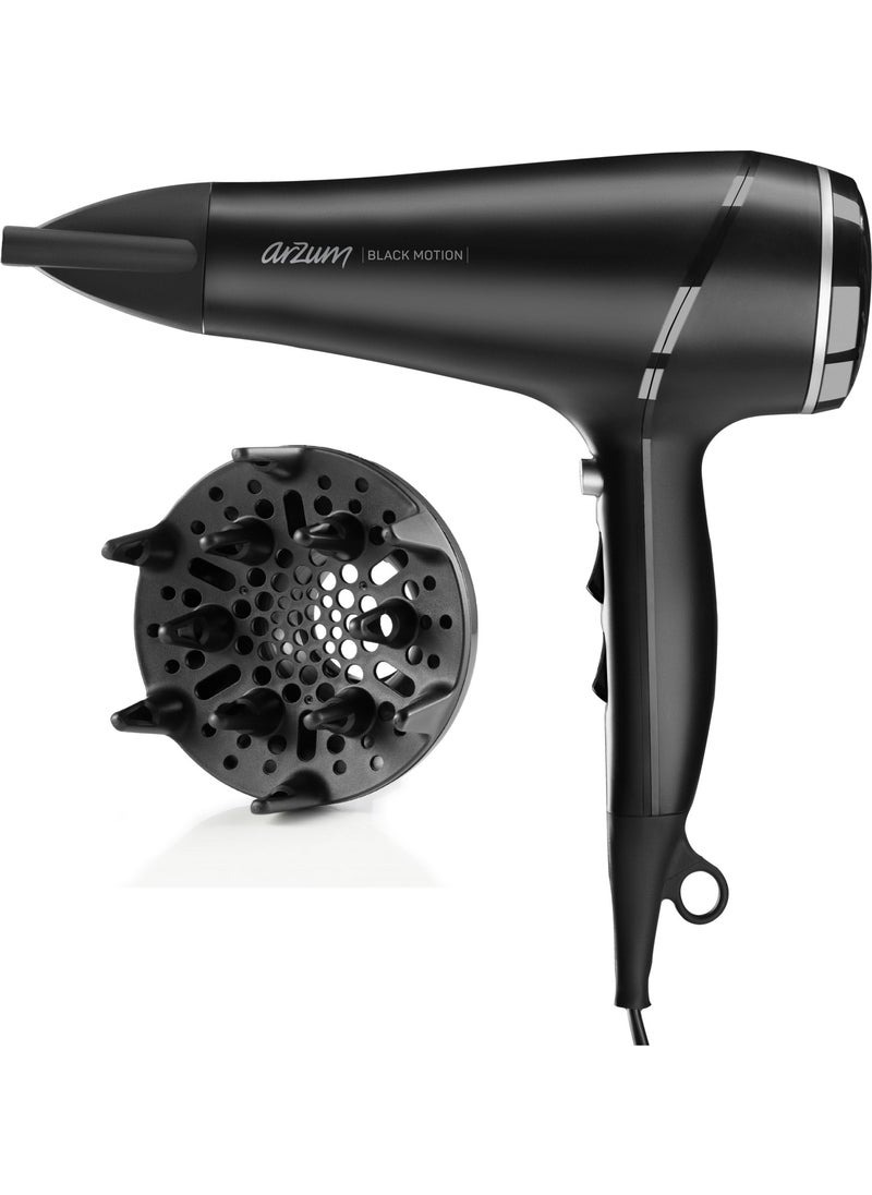 Arzum AR5099 Black Motion Hair Dryer  - Image 4