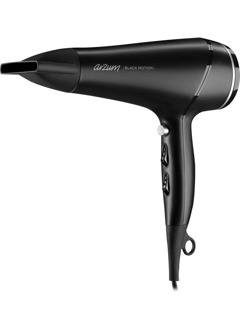Arzum AR5099 Black Motion Hair Dryer  - Image 1