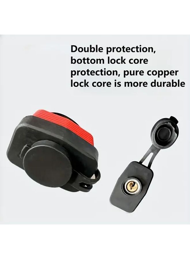 2 Heavy Duty Waterproof Drill Pick Resistant Locks with Key 30mm Chain Coated Steel - Image 3