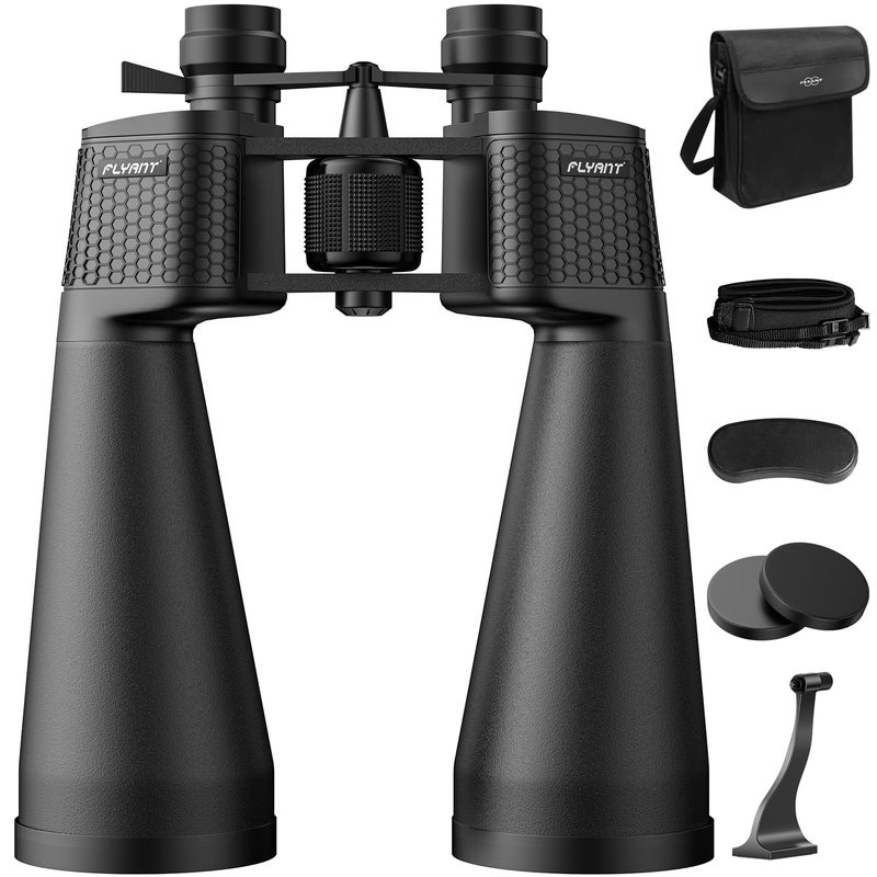 Flyant 15-35x70 Binoculars for Adults High Powered, 35x HD Zoom for Stargazing & Bird Watching, Waterproof Binocular with Tripod Adapter, Ideal Essentials for Cruise Ship, Travel, Camping, Outdoor, Hunting - Image 1
