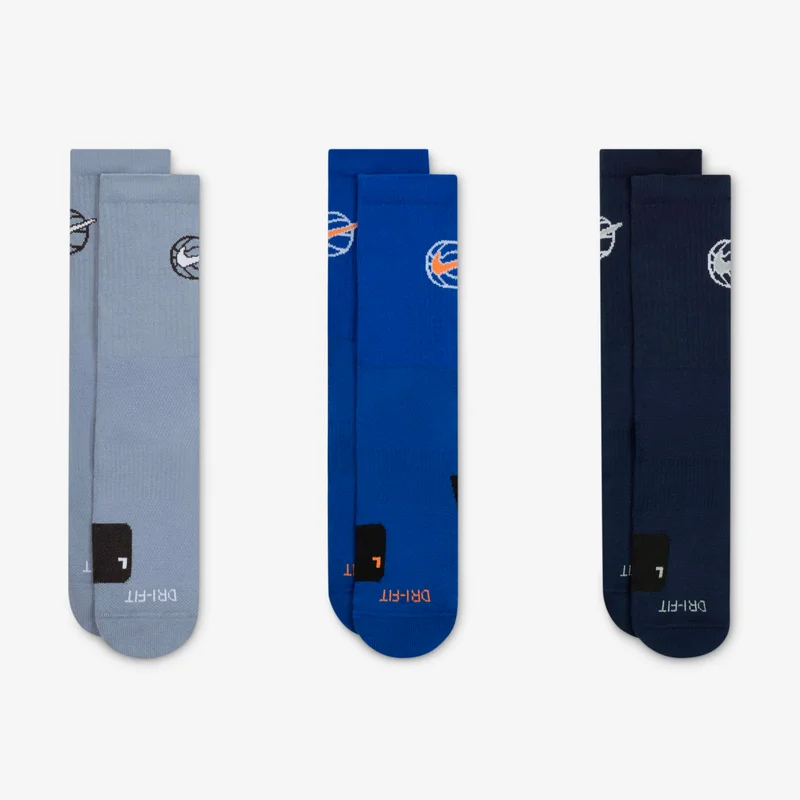Nike Everyday Crew Basketball Socks (3 Pairs)