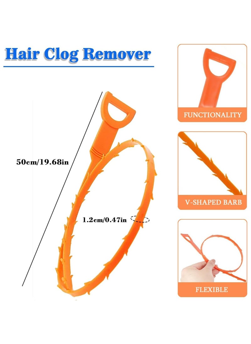 Oasisgalore 3 PCS Drain Unblocker Tool Set – Double-Ended Pipe Cleaner and Hair Clog Remover  - Image 4