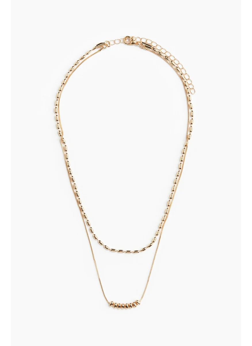 H&M Two-Strand Necklace