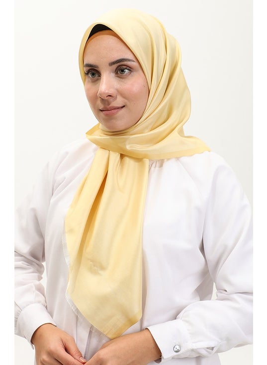 Plain Scarf 1266-52 Yellow