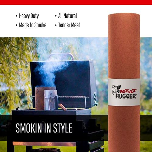 Meat Hugger - Pink Butcher Paper Dispenser Box (17.25 Inch by 225 Feet Roll) - Heavy Duty Unwaxed Unbleached Food Grade Paper - Smoker Safe, Use Wrap While Cooking For Tender Meat - Image 2