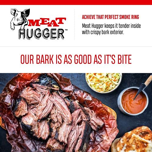 Meat Hugger - Pink Butcher Paper Dispenser Box (17.25 Inch by 225 Feet Roll) - Heavy Duty Unwaxed Unbleached Food Grade Paper - Smoker Safe, Use Wrap While Cooking For Tender Meat - Image 3