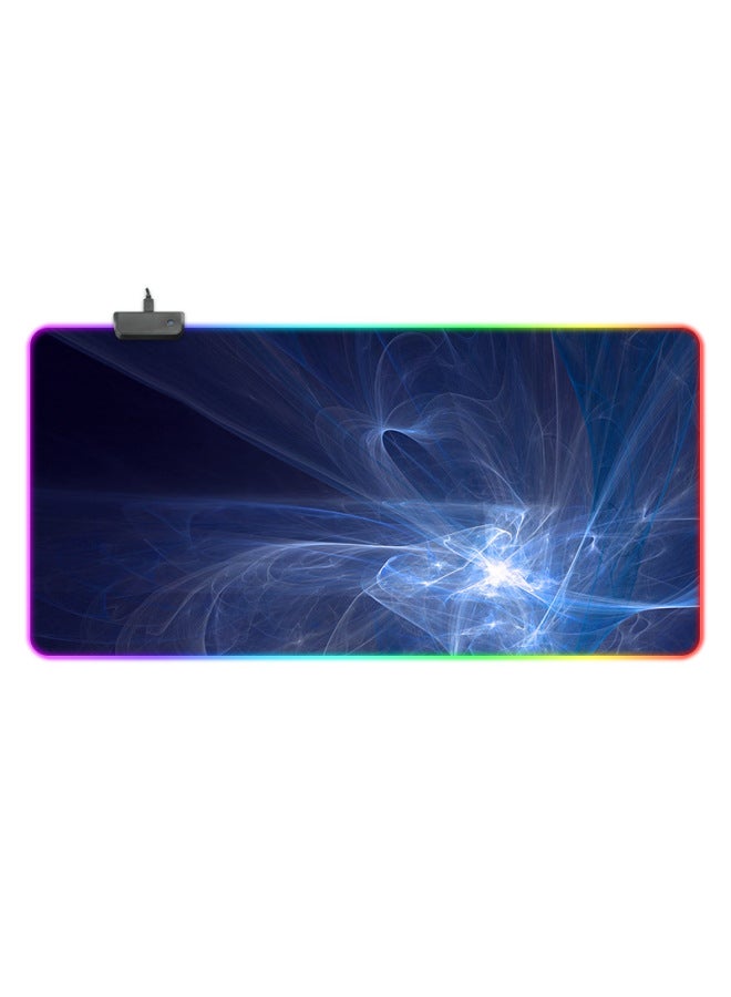 RGB Mouse Pad Special For E-sports Game Mouse Pad Personalized Customization Colorful Luminous Mouse Pad Wholesale-Color:1200*500*4mm-Pattern:KH-031  - Image 1