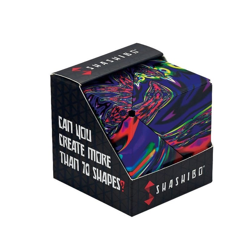 SHASHIBO Shape Shifting Box - Award-Winning Fidget Toy w/ 36 Rare Earth Magnets - Fidget Cube Transforms Into Over 70 Shapes, Sensory Toy Gift for Kids, Teens, and Adults (Chaos) - Image 4