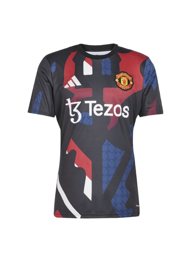 Adidas adidas MUFC PRESHI Black Football JERSEYS for Men - XS  - Image 1