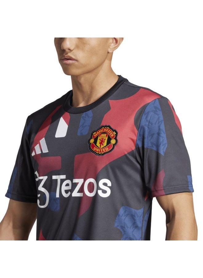 Adidas adidas MUFC PRESHI Black Football JERSEYS for Men - XS  - Image 5
