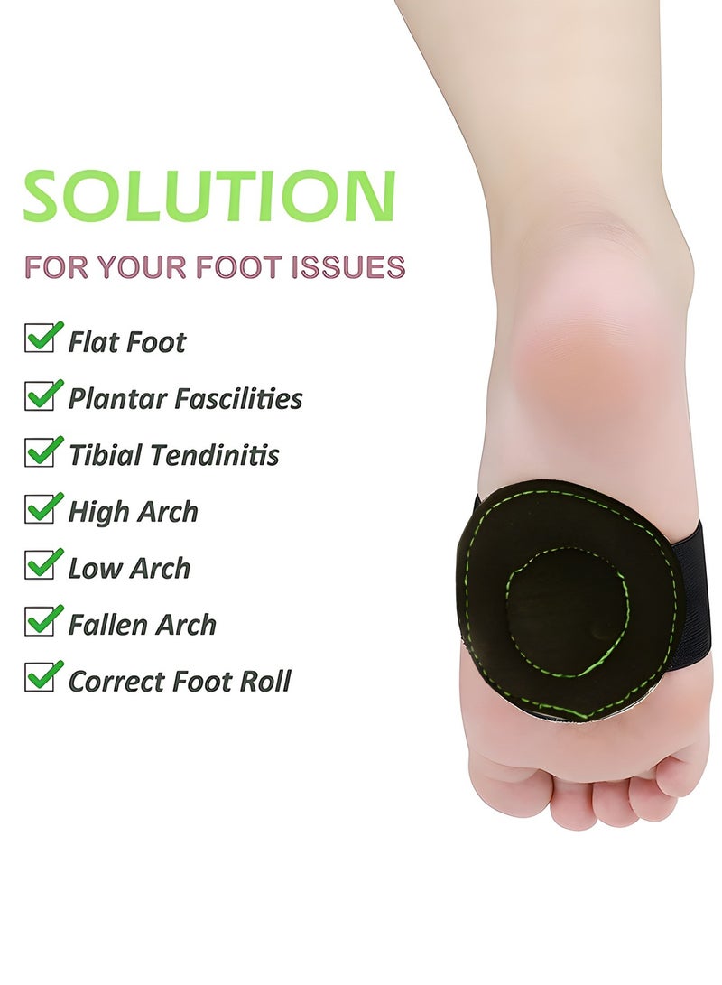 GROIC Plantar Fasciitis Relief - 2 PCS Arch Support Braces, Unisex Arch Relief Plus with Built-in Orthotic Support, Flat Foot Pain Relief, Sports Protective Equipment - Image 3