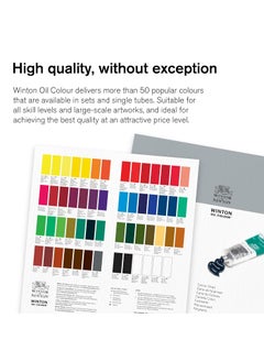 WINSOR & NEWTON Winsor & Newton Winton Oil Colour Payne's Gray (465) in 200 ML Tube, Highly Pigmented Oil Painting Colors for Canvas & Paper, Art Supplies for Beginners & Professional Artists  - Image 4
