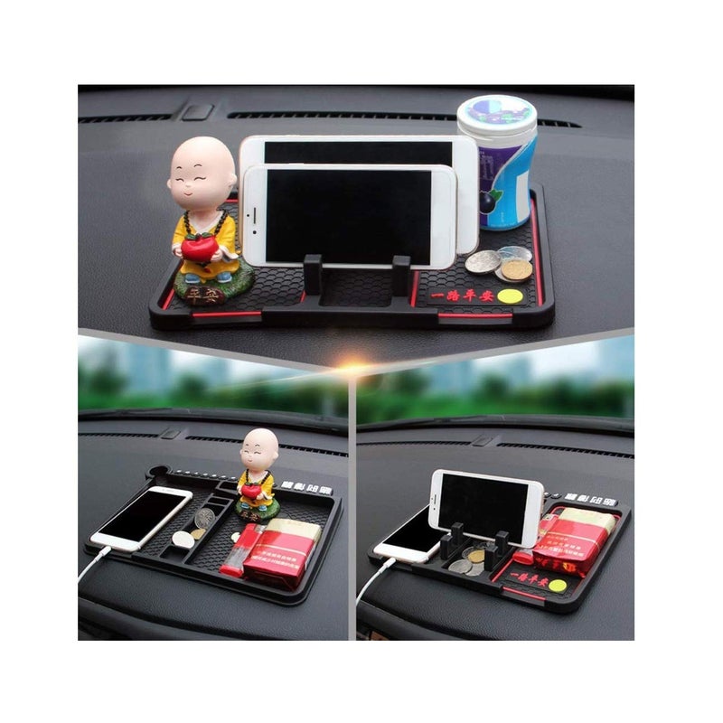 HSR Car Accessories Multifunction Phone GPS Holder Anti-Slip Silicone Pad and Car Mobile Holders for Car Dashboard - Image 5