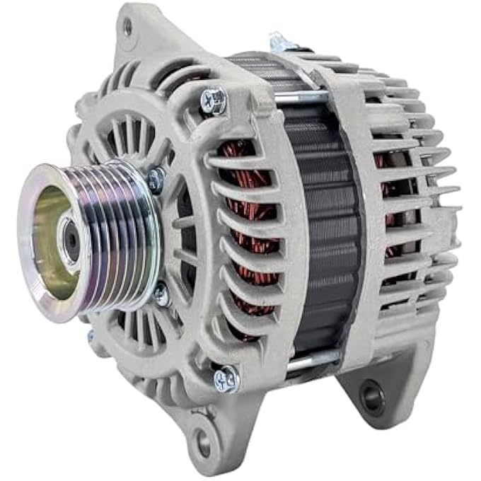 DYRDINSHOW 23100-3JA1A Alternator 12V 150A, Compatible with 2015-2017 Nissan Murano, 2013-2017 Pathfinder, 2014-2016 Infiniti QX60, 2013 JX35, 2.5L 3.5L, 7-Groove Pulley, Replaces 231003JA1A A003TJ3991 11538N - Image 1