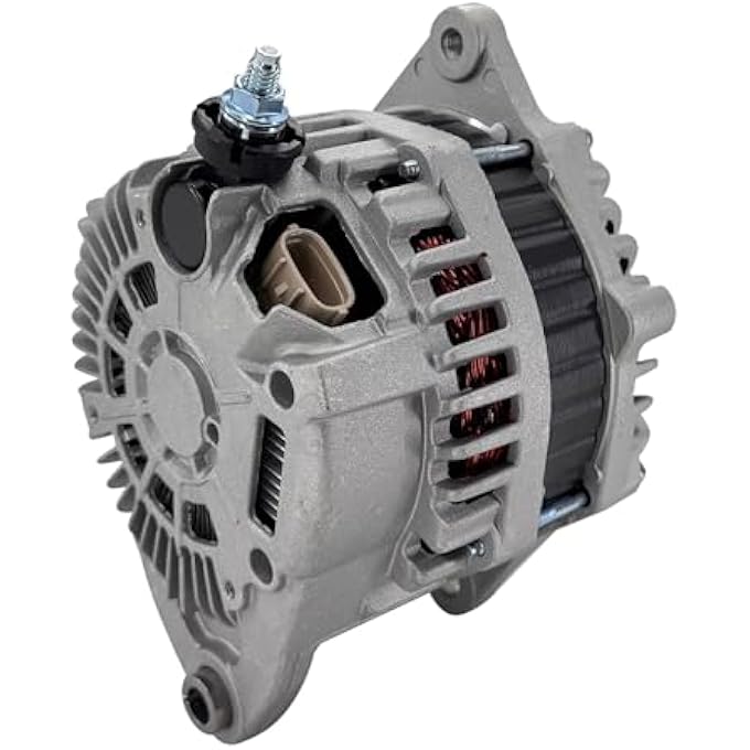 DYRDINSHOW 23100-3JA1A Alternator 12V 150A, Compatible with 2015-2017 Nissan Murano, 2013-2017 Pathfinder, 2014-2016 Infiniti QX60, 2013 JX35, 2.5L 3.5L, 7-Groove Pulley, Replaces 231003JA1A A003TJ3991 11538N - Image 3