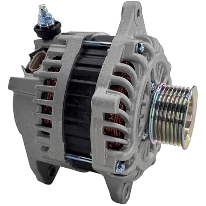 DYRDINSHOW 23100-3JA1A Alternator 12V 150A, Compatible with 2015-2017 Nissan Murano, 2013-2017 Pathfinder, 2014-2016 Infiniti QX60, 2013 JX35, 2.5L 3.5L, 7-Groove Pulley, Replaces 231003JA1A A003TJ3991 11538N - Image 2