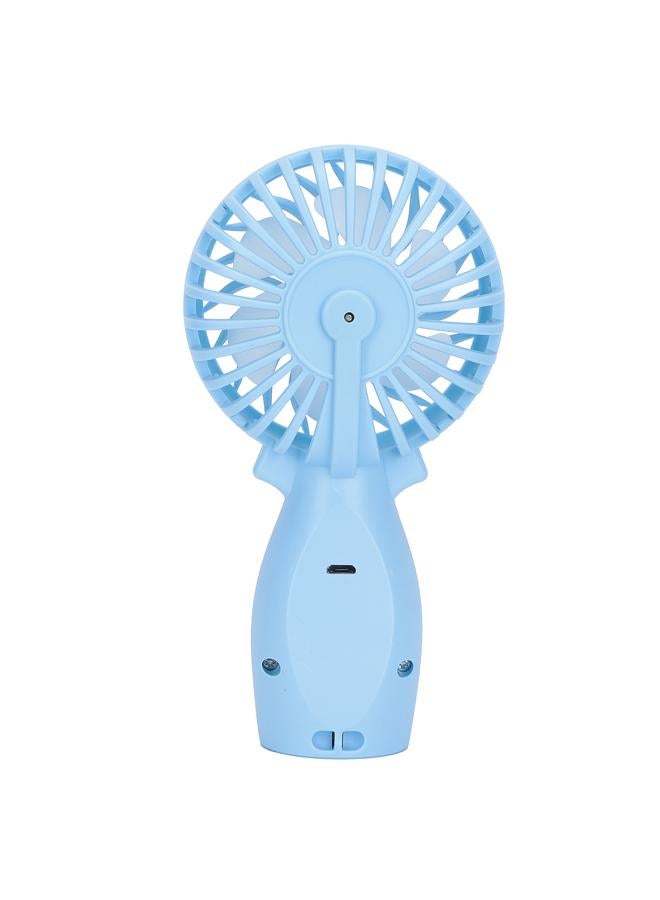 Loquat Bubble Fan Machine HandHeld Mini Portable Rechargeable Cartoon Deer Bubble Machine for Children to Play(Blue Series ) - Image 4