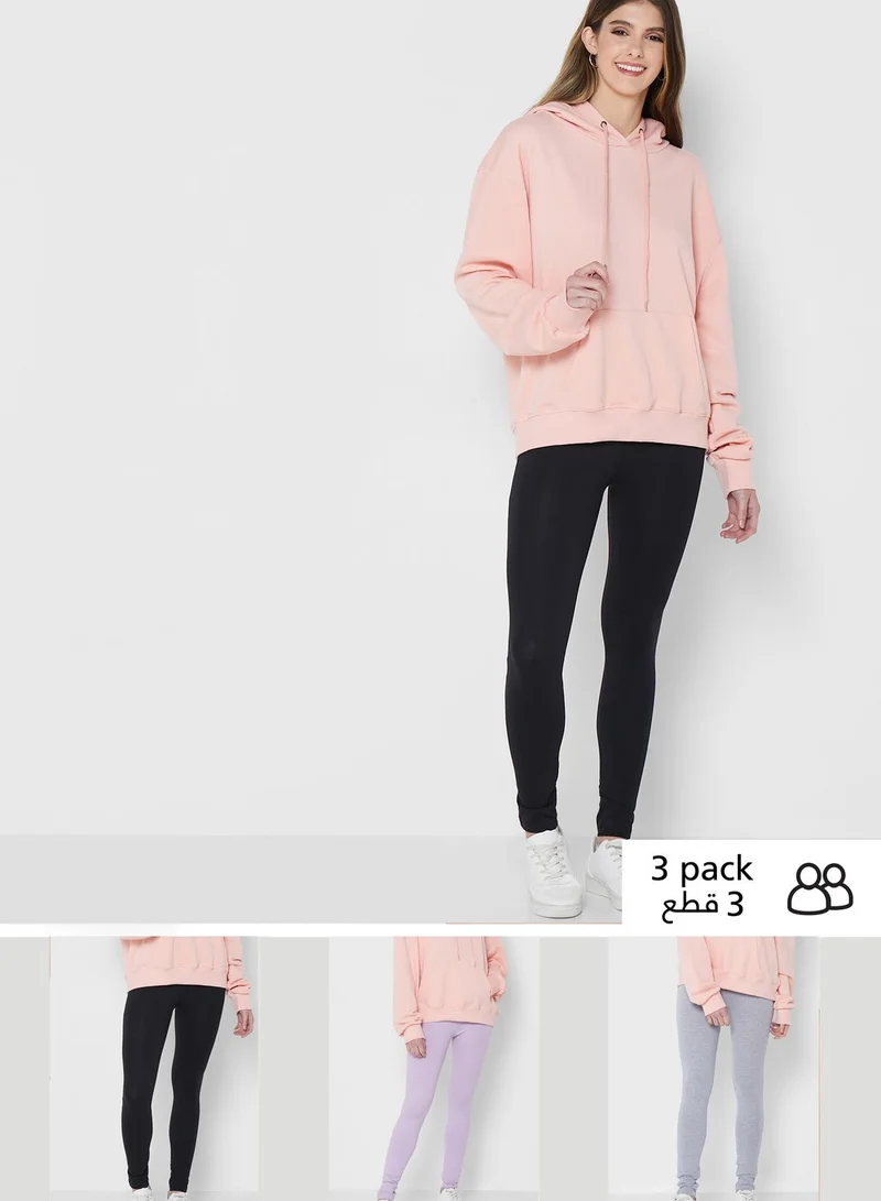 Ginger Basics 3 Pack Essential Leggings