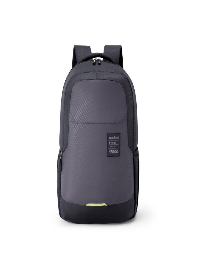 Kamiliant by American Tourister Biz Pro Casual Laptop Backpack with 15" Inch Laptop Compartment, 30 L Capacity, Ergonomically Designed with Bottle Holder for Men And Women - Black - Image 2