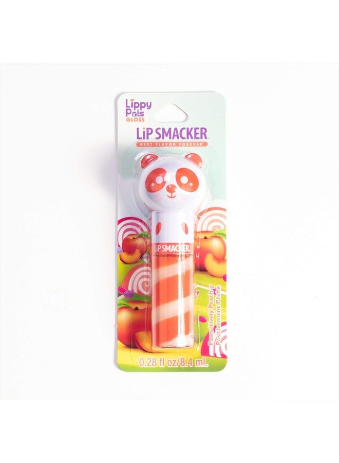 Lip Smacker Lippy pal swirl lip gloss, Panda - Paws-Itively Peachy, 0.14 Ounce - Image 3