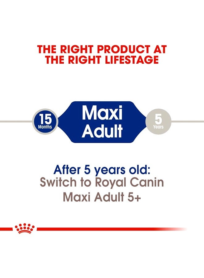 رويال كانين طعام ماكسي للكلاب البالغة - 1 كجم - Image 2