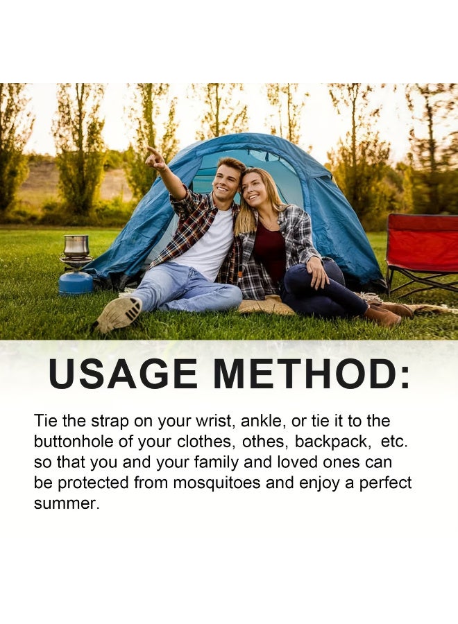 Home Mosquito Repellent Wristband, Physical Insect Repellent, Women'S Mosquito Repellent Bracelet, Outdoor Men'S Mosquito Repellent Watch, Summer Mosquito Control, Unisex, Comfortable to Wear - Image 3