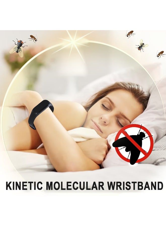 Home Mosquito Repellent Wristband, Physical Insect Repellent, Women'S Mosquito Repellent Bracelet, Outdoor Men'S Mosquito Repellent Watch, Summer Mosquito Control, Unisex, Comfortable to Wear - Image 2
