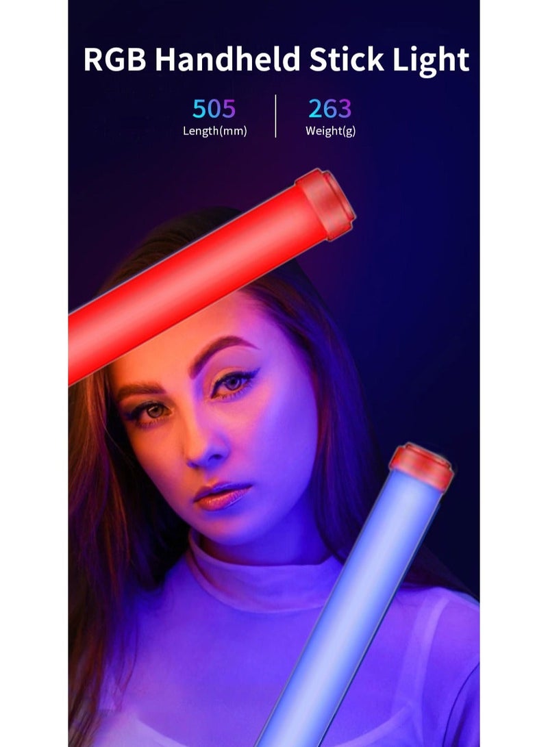 Jmary FM-128 RGB LED Light Waterproof Lighting Bar With OLED Display Indicator - Image 3