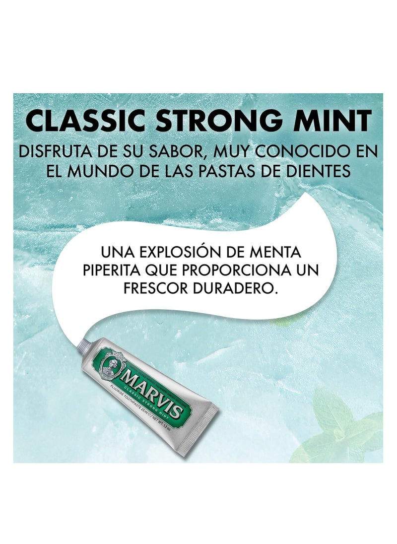 Marvis Marvis Classic Strong Mint Toothpaste 25 ml  - Image 2