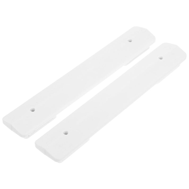 White Pegboard Connectors Heavy Duty 2PCS Brackets For Garage Kitchen Wall Organizers - Image 2