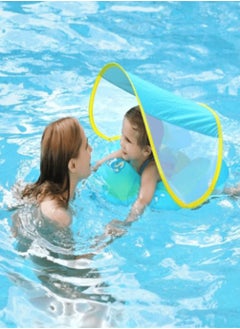 Baby Pool Float with UV Protection Canopy,swimming pool for kids,Adjustable Swim Seat and Safety Handle for Infants 6-24 Months,Removable Sun Shade,Water Toy Storage - pzsku/Z15AB4B7C60907EB3AE31Z/45/1741228408/228b3685-8dcc-42b6-bcb6-3a92caec808b