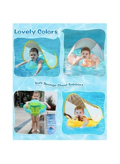 Baby Pool Float with UV Protection Canopy,swimming pool for kids,Adjustable Swim Seat and Safety Handle for Infants 6-24 Months,Removable Sun Shade,Water Toy Storage - pzsku/Z15AB4B7C60907EB3AE31Z/45/1741228409/a41eef84-289e-4dc2-bcca-7147883a9d2a