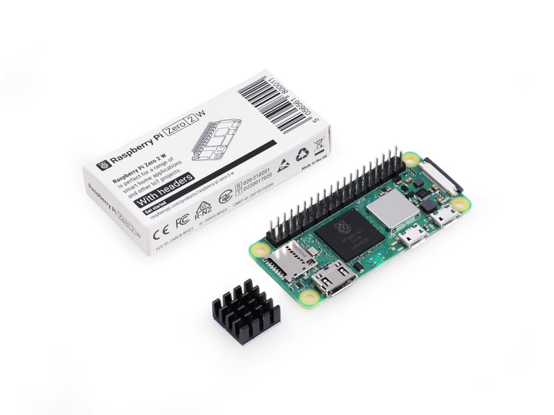 seeed studio Raspberry Pi Zero WH, WiFi/Bluetooth 4.1, Bluetooth Low Energy, HAT Compatible 40-pin Header, CSI Camera Connector, USRT, SPI, I2C, with headers - Image 4
