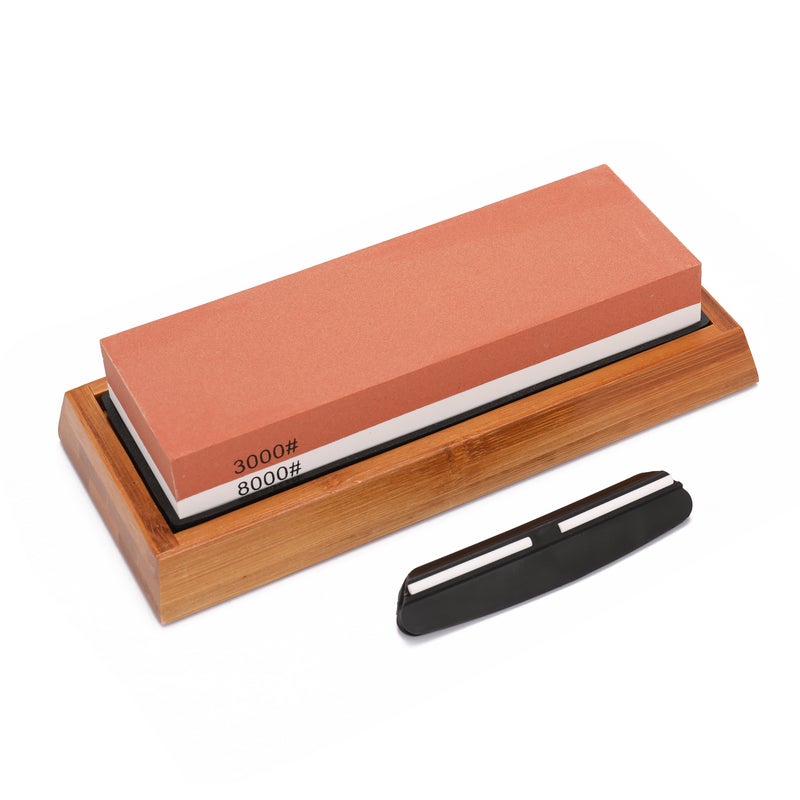 400/1000 3000/8000 Grit Premium Whetstone Cut Sharpening Stone Set Cut Sharpener Non Slip Base Cutter Sharpener - Image 3