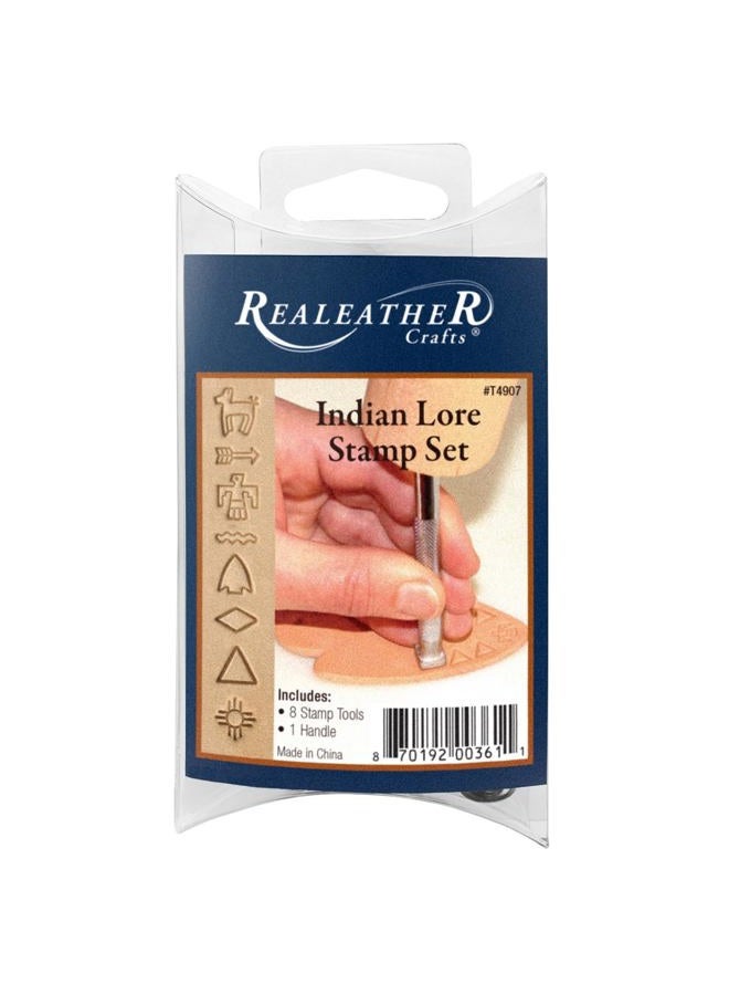 Realeather Crafts Indian Lore Stamp Set - Image 1