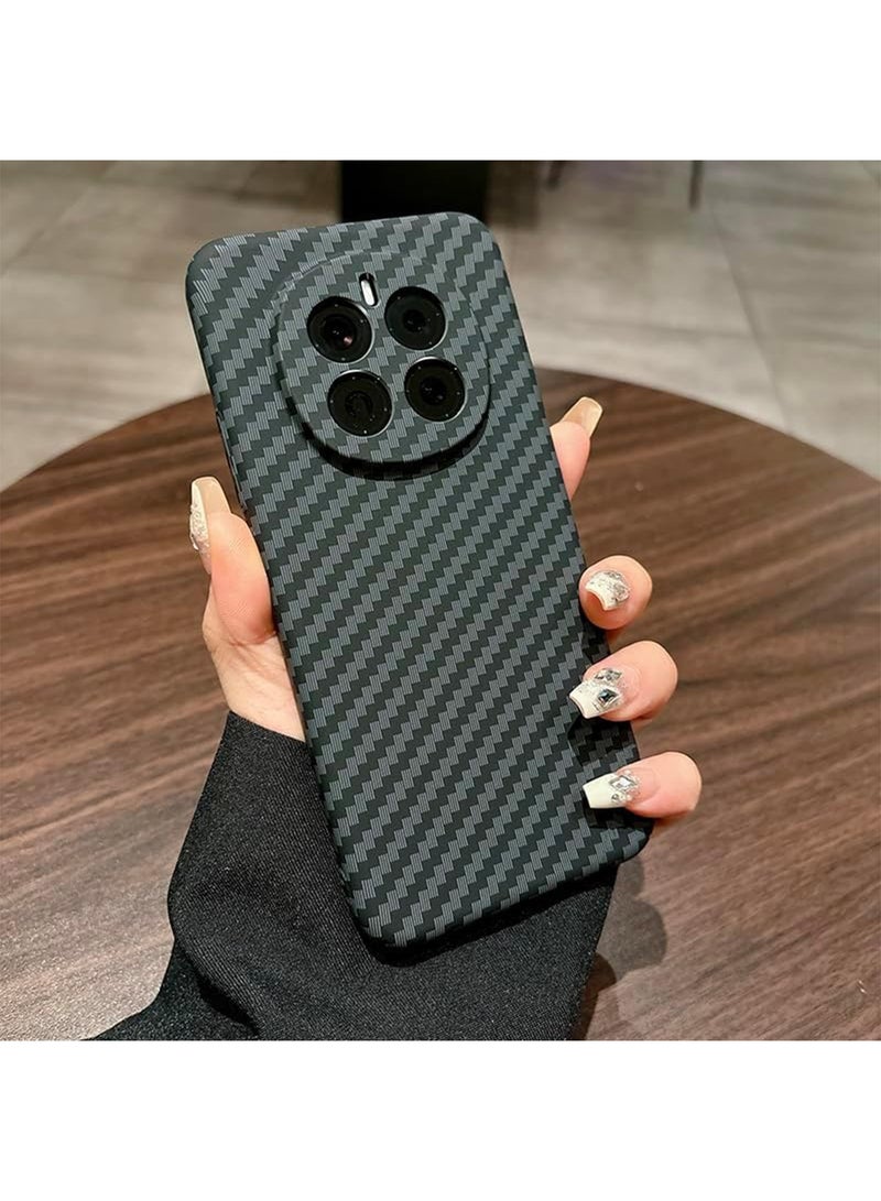 اووكاي جراب Honor Magic 7 Pro، غلاف خفيف الوزن من ألياف الكربون الأراميد لهاتف Honor Magic 7 Pro (أسود) - Image 1