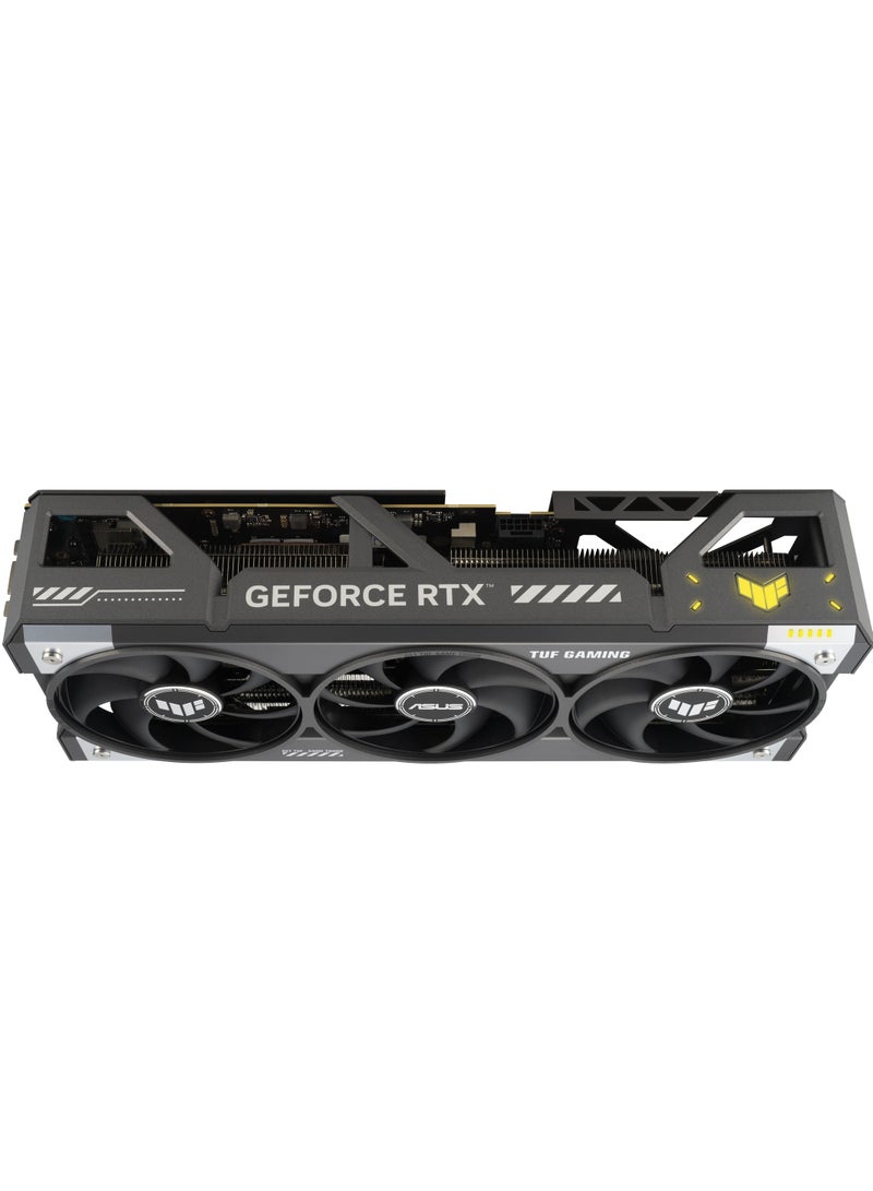 ASUS TUF Gaming GeForce RTX ™ 5080 16GB GDDR7 OC Edition Gaming Graphics Card (PCIe® 5.0, HDMI®/DP 2.1, 3.6-Slot, Military-Grade Components, Protective PCB Coating, axial-tech Fans, Vapor Chamber) - Image 4