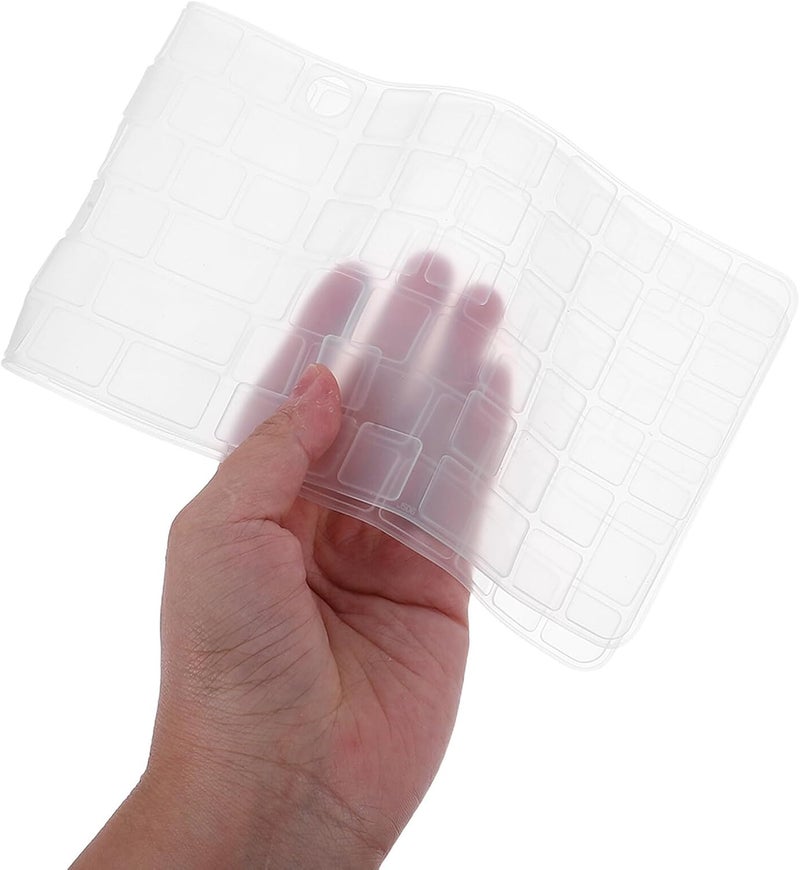 Silicone Keyboard Cover with Raised Keys for Long Nails, Gel Nail Protector Skin for Laptop Typing and Gaming, Compatible with MacBook and Desktop - Image 4