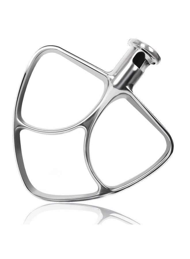 Mttobo Stainless Steel Flat Beater for Kitchen Aid 4.5-5 Qt Tilt Head Mixers, Compatible Kitchenaid Paddle Attachment for Stir all of Mixtures|Durable and Heavy Duty Replacement - Image 1