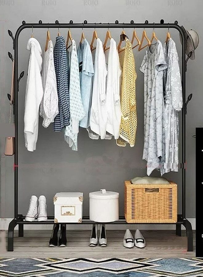 C&C Home رف الملابس والأحذية مع خطافات تثبيت على شكل شجرة  - Image 1