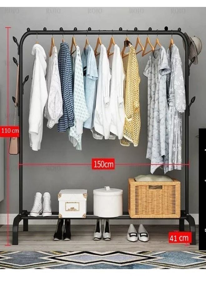 C&C Home رف الملابس والأحذية مع خطافات تثبيت على شكل شجرة  - Image 3