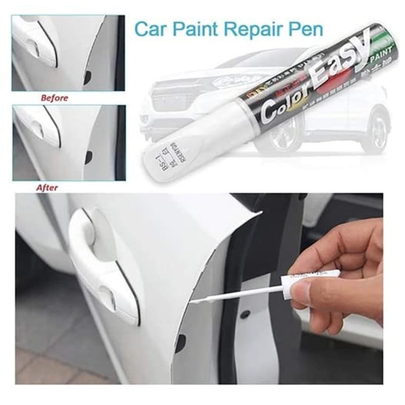 KASHTKAPI Car Scratch Remover Touch Up Paint Pen Automotive Car Paint Pen Scratch Repair for Deep Scratches Special-Purpose (White Pack of 1) (WHITE) - Image 4