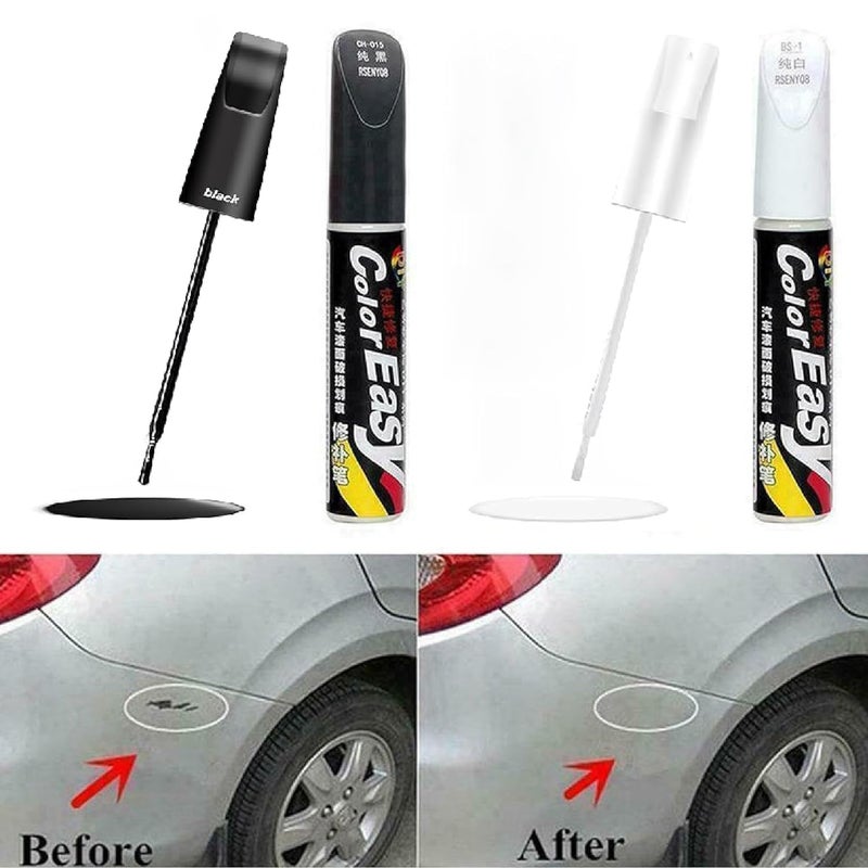 KASHTKAPI Car Scratch Remover Touch Up Paint Pen Automotive Car Paint Pen Scratch Repair for Deep Scratches Special-Purpose (White Pack of 1) (WHITE) - Image 3
