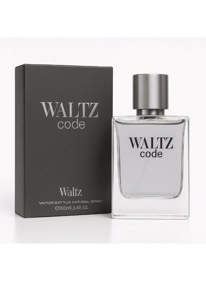 WALTZ Code Eau de Parfum – For Men, 100ml - Image 1