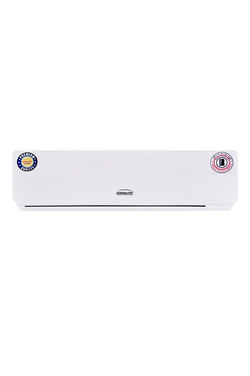 Generaltec 3 Ton Split Air Conditioner T3 Piston Compressor, Turbo Cooling, 4 Way Swing, Golden Fin, High Density Filter, Remote Control, Low Noise, Energy Efficient | Model GSAC40RPC | 1 Year Warranty & 5 Years Compressor 3600 W GSAC40PRC White - Image 1