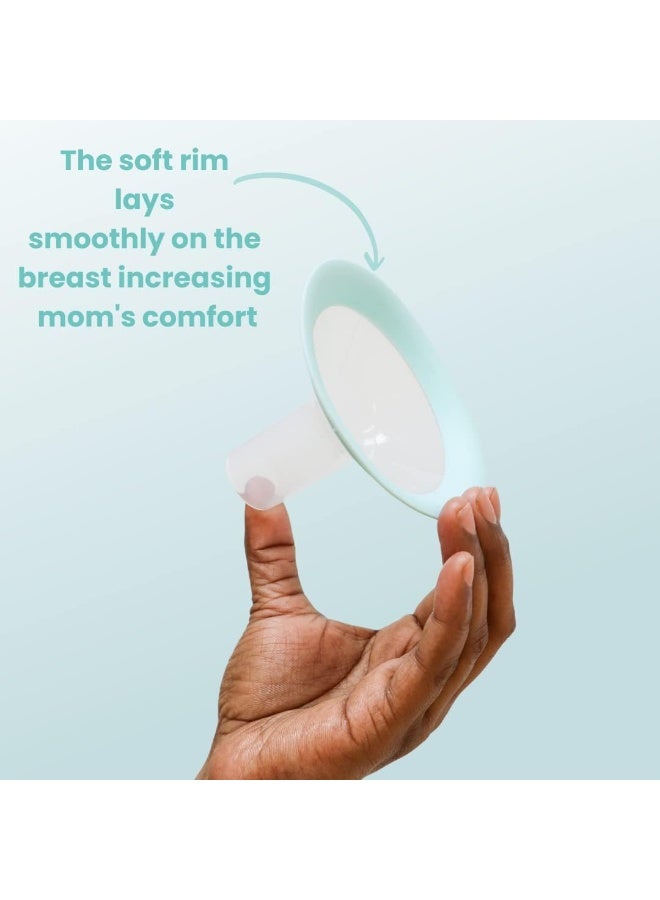 Zomee Flex Breast Shield - Regular (24 mm.) 2 Pack - Image 2