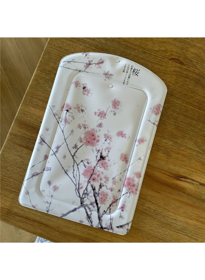 NIBEMINENT 1 - Piece Original Social Version PVC Kpop Photo Card Holder Pendant Key Chain ID Badge Holder ID Card Holder Photo Card Protector for School ID Office ID Access Card for Women Girls - Image 1