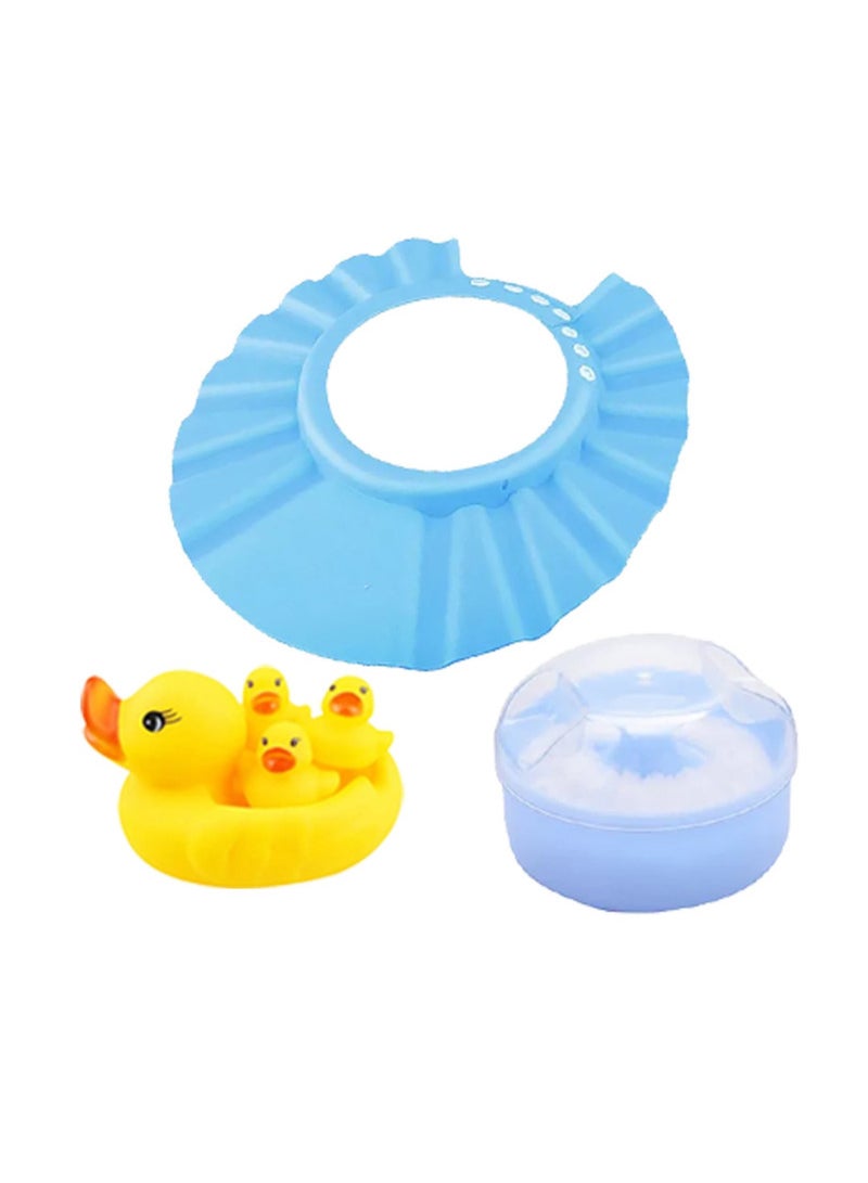 STAR BABiES Baby Essentials Pack Pack Of 7 With Caddy Diaper Bag Big Free Blue - Image 4